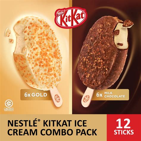 NestlÉ Kitkat Ice Cream Combo Pack 12 Sticks 85ml Each Shopee Malaysia