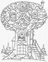 Bears Berenstain Coloring Pages Treehouse Sheets Bear Printable Tree Getdrawings Christmas Macomb Girlscouts sketch template