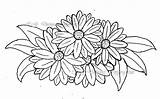 Daisy Daisies sketch template