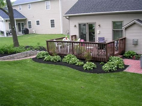 deck landscape gardening pinterest decks backyards