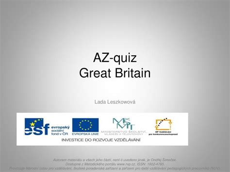 az quiz great britain powerpoint    id