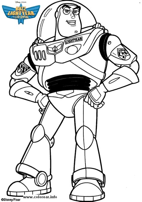 disney coloring pages buzz lightyear  toy story kids
