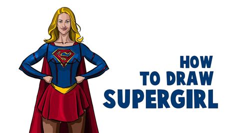 supergirl drawing at getdrawings free download