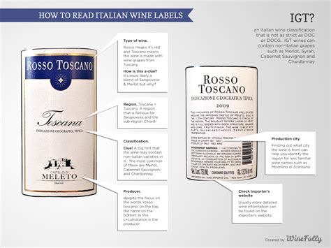 read italian wine labels wine folly