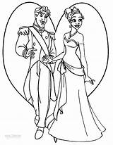 Tiana Princess Coloring Pages Prince Naveen Printable Kids Cool2bkids sketch template