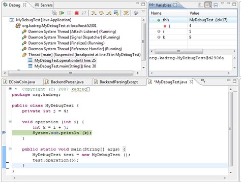 Java – Debugging Java Code Line By Line – Valuable Tech Notes