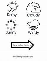 Weather Chart Kids Preschool Craft Kindergarten Activities Kid Crafts Thecraftingchicks Drawing Printables Template Charts Wheel Drawings Simple Paper Chicks Crafting sketch template