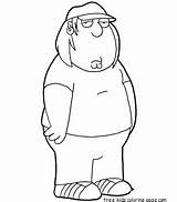 Guy Family Griffin Chris Coloring Pages Drawing Draw Peter Printable Kids Step Stewie Characters Cartoon Cleveland Show Lois Print Drawings sketch template