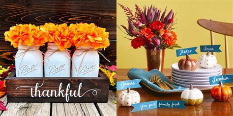 25 Easy Thanksgiving Decorations — Home Decor Ideas For Thanksgiving