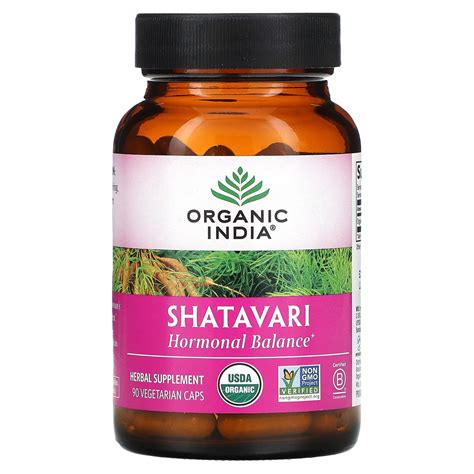 organic india shatavari  vegetarian caps