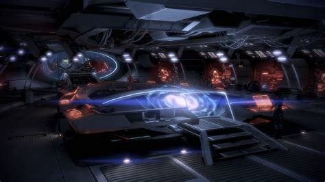 Normandy Bridge Mass Effect 3 Sci Fi Environments