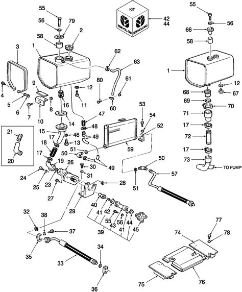 ford  backhoe parts diagram