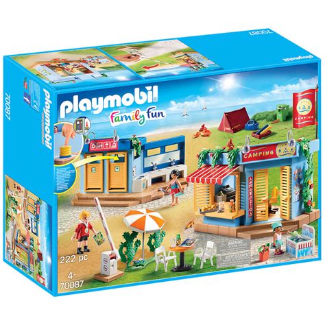 playmobil family fun large campground  iwoot uk