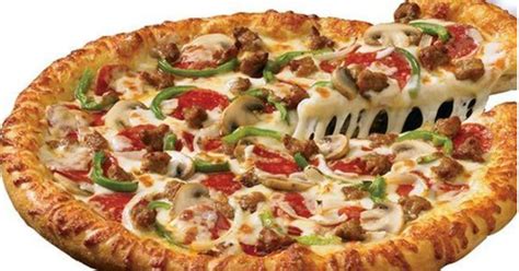 dominos large  topping pizza