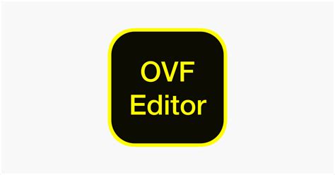 ovf editor   app store