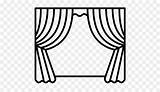 Curtains Clipart Stage Clipground Theatre sketch template