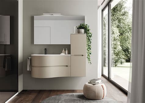 Progettare un bagno con vasca e doccia significa studiare attentamente gli ingombri minimi di ciascun arredo o sanitario, stabilendo le proprie . Smyle: arredobagno per un bagno moderno e pratico - Ideagroup