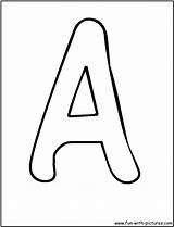 Letter Colouring Fonts Ius sketch template