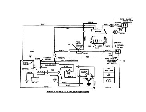 lawn mower ignition switch wiring diagram wiring diagram