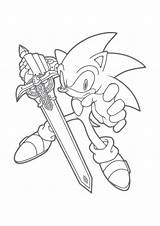 Coloring Sonic Pages Unleashed Comments sketch template