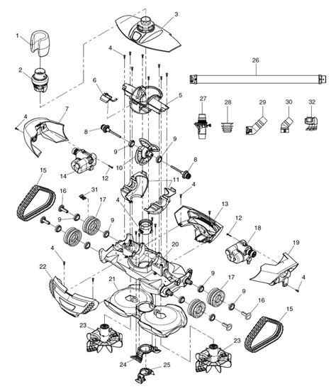 baracuda pool cleaner parts diagram wiring diagram