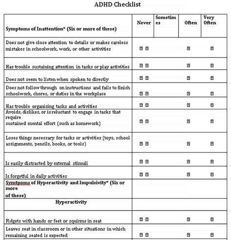 child behavior checklist template child behavior checklist kids