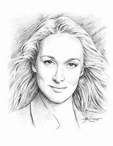 Meryl Streep Gezeichnet Gezeichnete 69x 70x 4ever Portraits sketch template