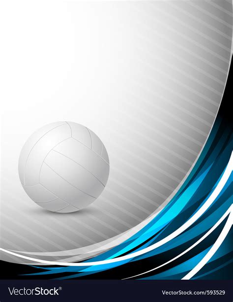 volleyball template royalty  vector image vectorstock