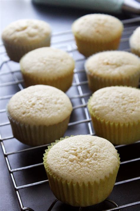 simple vanilla cupcakes  scratch natural chow