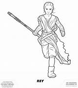 Wars Star Coloring Rey Pages Printable Kids Book Over Everythingetsy Adults Designs Activity Awakens Force Colouring Sheets Imprimir Drawings Doubt sketch template