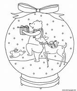 Coloring Pages Winter Snow Globe Snowglobe Animals Printable Alli Print Getdrawings Getcolorings Arnold Color sketch template