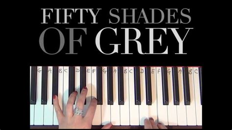 crazy in love fifty shades of grey easy piano tutorial youtube