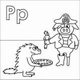 Peg Parrot Pete Porcupine sketch template