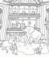 Coloring Pages Washington Dc Museum Smithsonian Library Clipart Book Popular sketch template