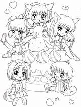 Coloring Pages Tokyo Mew Anime Chibi Girl Neko Google Cute Timms Carrie Manga Japan Getcolorings Kawaii Choose Board Princess Photobucket sketch template