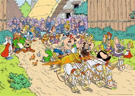 ravensburger puzzle asterix a obelix v itálii 1000 dílků