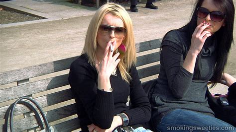 Sisters Smoking All Day Long Smokingsweeties