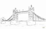 Bridge Tower Coloring Pages Brooklyn Drawing Drawings 750px 97kb 1186 Dot sketch template