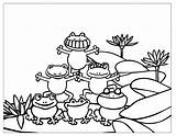 Coloring Frog Poison Dart Popular sketch template