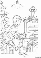 Coloring Pages Christmas Noel Morning sketch template