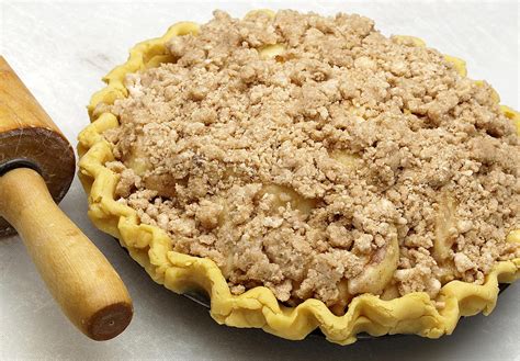 sour cream apple pie  streusel topping recipe