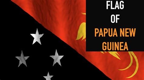 flag  papua  guinea youtube