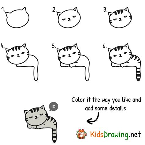 cat drawing  kids kids drawing blog