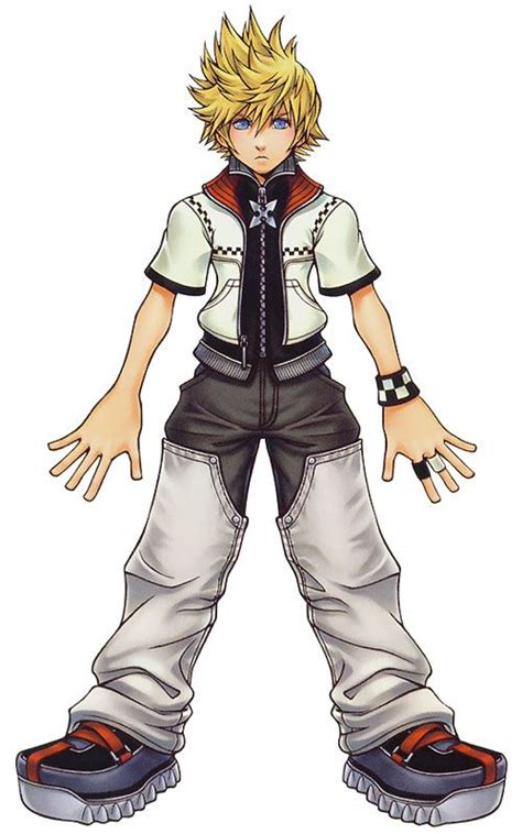 roxas characters art kingdom hearts ii roxas kingdom hearts