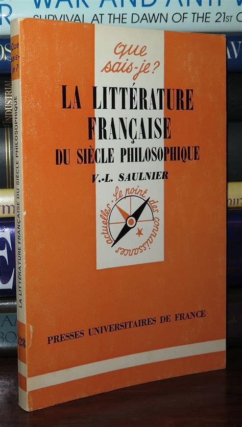 la litterature francaise du siecle philosophique   saulnier