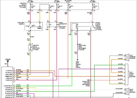 dodge ram  radio wiring diagram collection wiring diagram sample