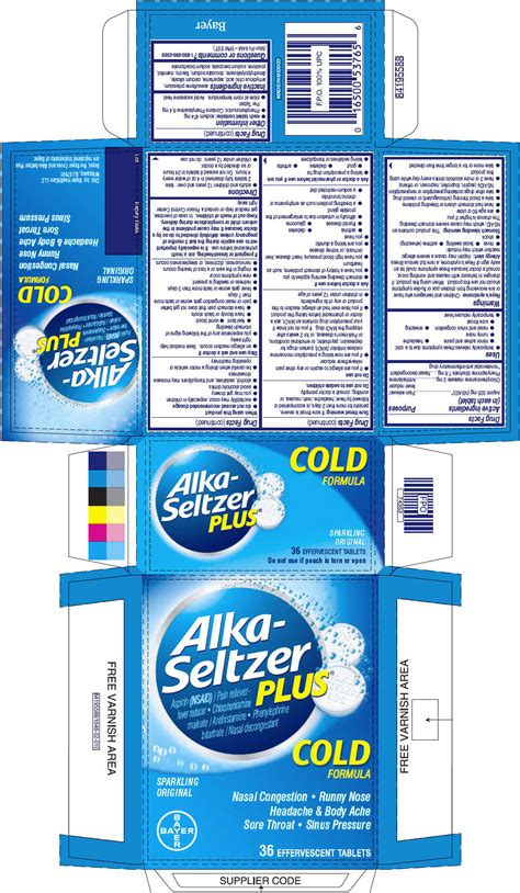 alka seltzer  cold medicine sparkling original information side effects warnings  recalls