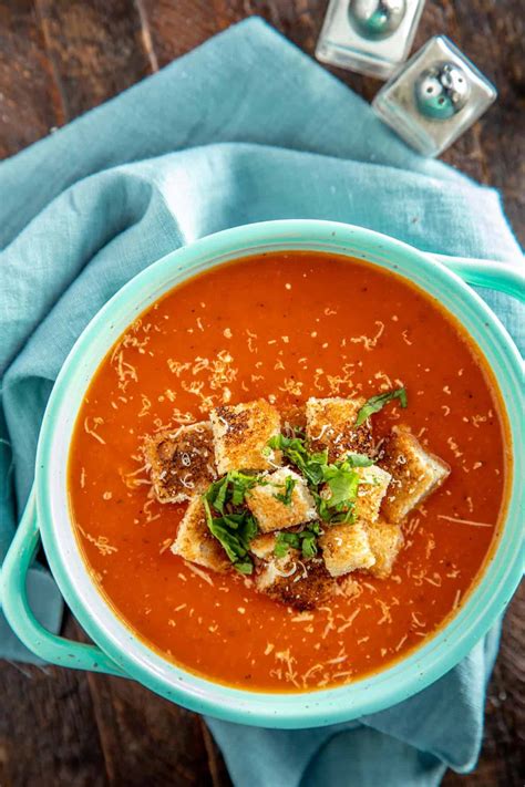 easy homemade tomato soup recipe kylee cooks