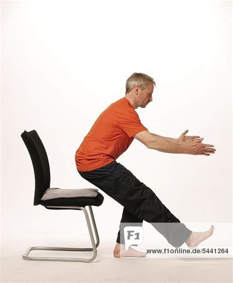 older man     chair mobilization  easy exercises