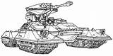 Scorpion Tanques M808 Tanque sketch template